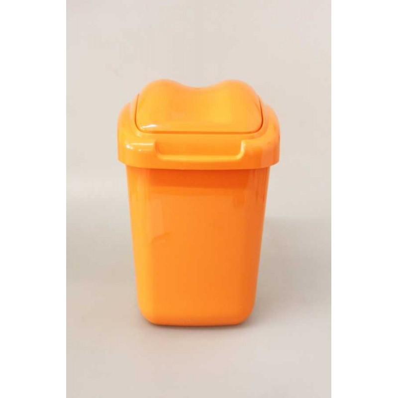 PLAFOR – Plastový odpadkový kôš Fala 12 l – oranžový
