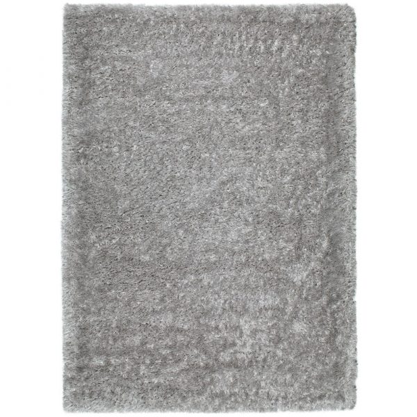 Sivý koberec vhodný aj do exteriéru Universal Aloe Liso, 140 × 200 cm