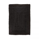 Čierny koberec House Nordic Bombay Rug, 135 x 65 cm