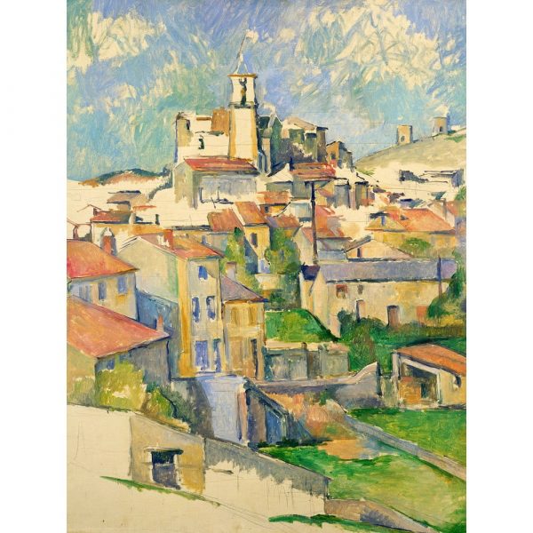 Reprodukcia obrazu Paul Cézanne – Gardanne, 60 × 80 cm
