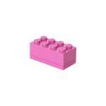 Ružový úložný box LEGO® Mini Box