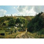 Reprodukcia obrazu Camille Pissarro – Jalais Hill Pontoise, 80 × 60 cm