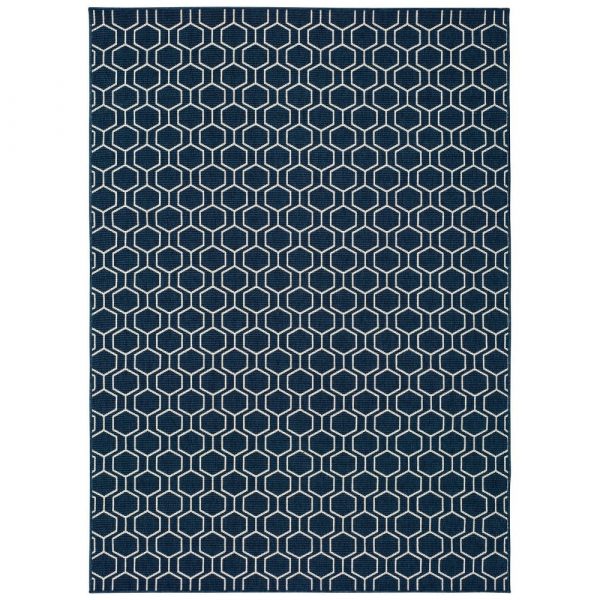 Modrý vonkajší koberec Universal Clhoe, 120 x 170 cm