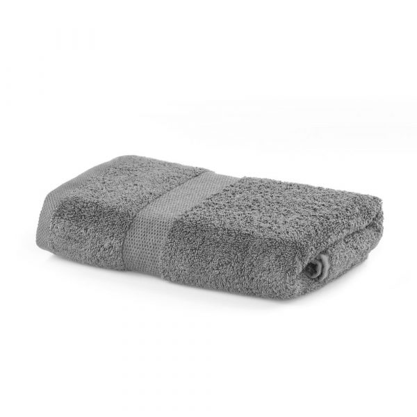 Sivý uterák DecoKing Marina, 50 × 100 cm