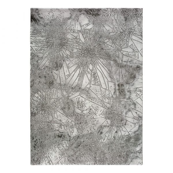 Sivý koberec Universal Norah Abstract, 140 x 200 cm
