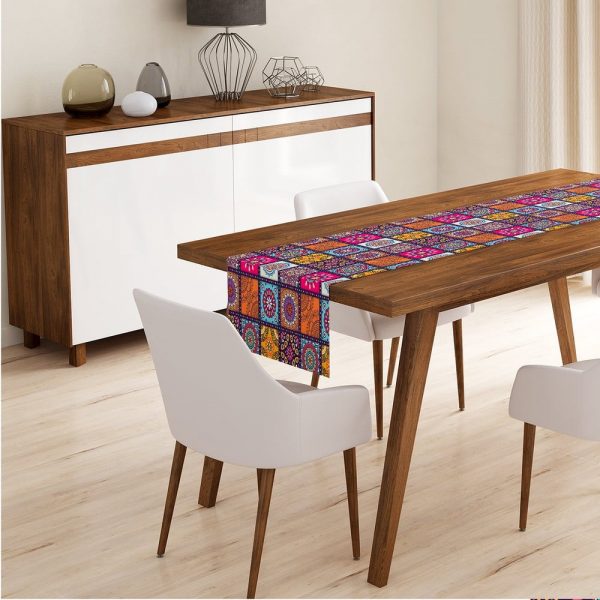 Behúň na stôl z mikrovlákna Minimalist Cushion Covers Nehteo, 45 x 145 cm
