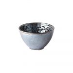 Čierno-sivá keramická miska Mij Pearl, ø 13 cm