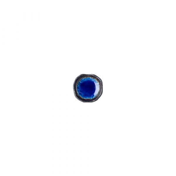 Modrý keramický tanierik Mij Cobalt, ø 9 cm