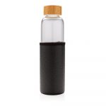 Sklenená fľaša s čiernym úchytom XD Collection, 0,55 l