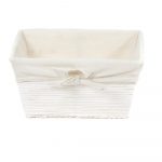Biely úložný papierový košík Compactor Kimo Paper Basket, 26 x 14 cm