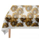 Obrus Linen Couture Sunflower, 140 x 140 cm