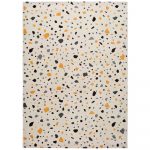 Biely koberec Universal Adra Punto, 160 x 230 cm
