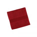 Červený uterák z čistej bavlny Sunny, 50 x 90 cm