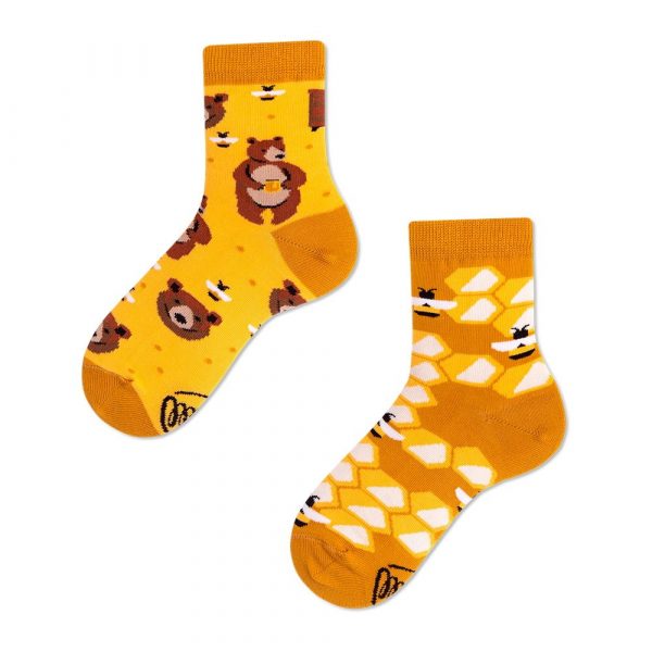 Detské ponožky Many Mornings Honey Bear, veľ. 31-34