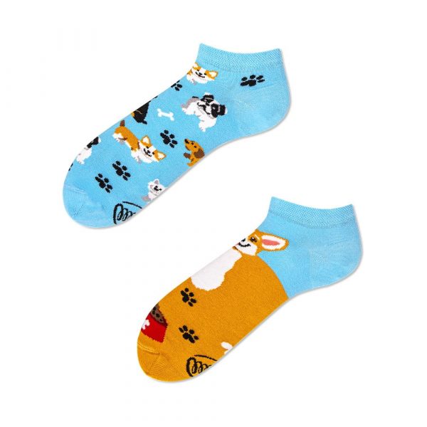 Členkové ponožky Many Mornings Playful Dog, veľ. 39-42
