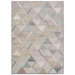 Sivý koberec Universal Margot Triangle, 60 x 110 cm