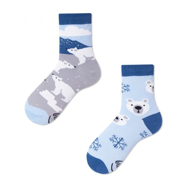 Detské ponožky Many Mornings Polar Bear, veľ. 23-26