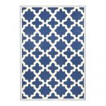 Modrý koberec Zala Living Noble, 70 × 140 cm