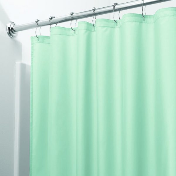 Zelený sprchový záves iDesign, 200 x 180 cm