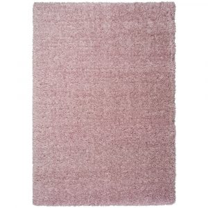 Ružový koberec Universal Floki Liso, 140 x 200 cm