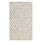 Krémovo-biela kúpeľňová podložka z bambusu Wenko Edna, 80 × 50 cm