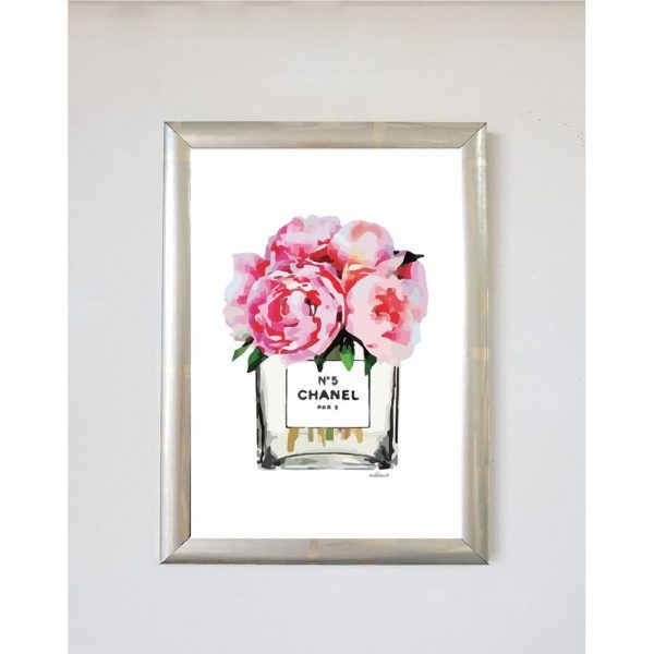 Nástenný obraz v ráme Piacenza Art Flowers With Parfume, 23 x 33 cm