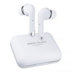 Biele bezdrôtové slúchadlá Happy Plugs Air 1 Plus In-Ear