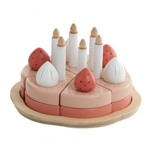 Drevený detský hrací set Flexa Play Birthday Cake
