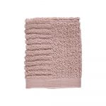 Svetloružový uterák zo 100 % bavlny na tvár Zone Classic, 30 × 30 cm