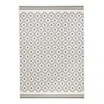 Čierno-biely koberec Zala Living Cubic, 70 × 140 cm
