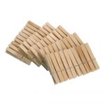 Súprava 50 drevených štipcov na bielizeň Wenko Pegs