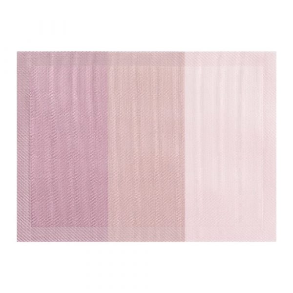 Ružovo-fialové prestieranie Tiseco Home Studio Jacquard, 45 × 33 cm