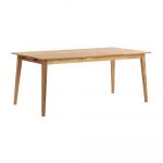 Prírodný dubový jedálenský stôl Rowico Mimi, 180 x 90 cm