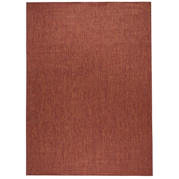 Tehlovočervený vonkajší koberec Bougari Miami, 120 x 170 cm