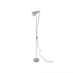 Sivozelená stojacia lampa Leitmotiv Mini Cone, výška 147,5 cm