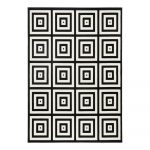 Čierno-sivý koberec Zala Living Duola, 140 × 200 cm