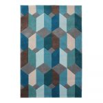 Modrý koberec Flair Rugs Scope, 160 x 230 cm