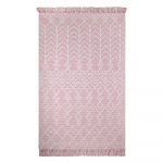 Ružový bavlnený koberec Nattiot Marcel Pink, 120 x 160 cm