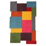 Farebný vlnený koberec Flair Rugs Illusion Collage, 120 x 180 cm