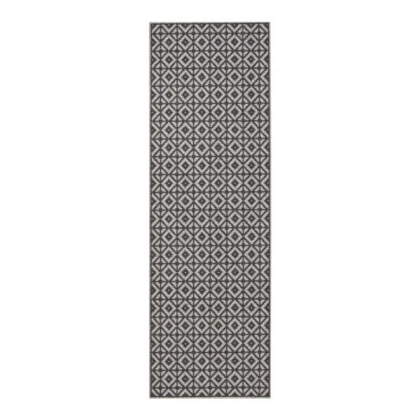 Sivo-biely behúň Zala Living Cook & Clean Zelda, 60 × 180 cm