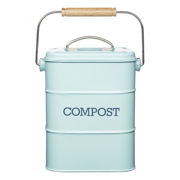 Modrý domáci kompostér Kitchen Craft Living Nostalgia