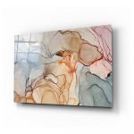 Sklenený obraz Insigne Soft Marble Pattern, 110 x 70 cm