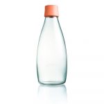 Marhuľovooranžová sklenená fľaša ReTap s doživotnou zárukou, 800 ml