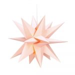 Ružová svietiaca hviezda Markslöjd Skilling, ø 50 cm