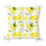 Sedák s prímesou bavlny Minimalist Cushion Covers Sliced Lemon, 40 x 40 cm