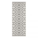 Sivo-krémový vonkajší koberec Bougari Isle, 70 x 200 cm
