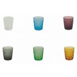 Súprava 6 farebných pohárov Villa d’Este Marrakech, 240 ml