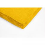 Žltá mikroplyšová plachta My House, 90 × 200 cm