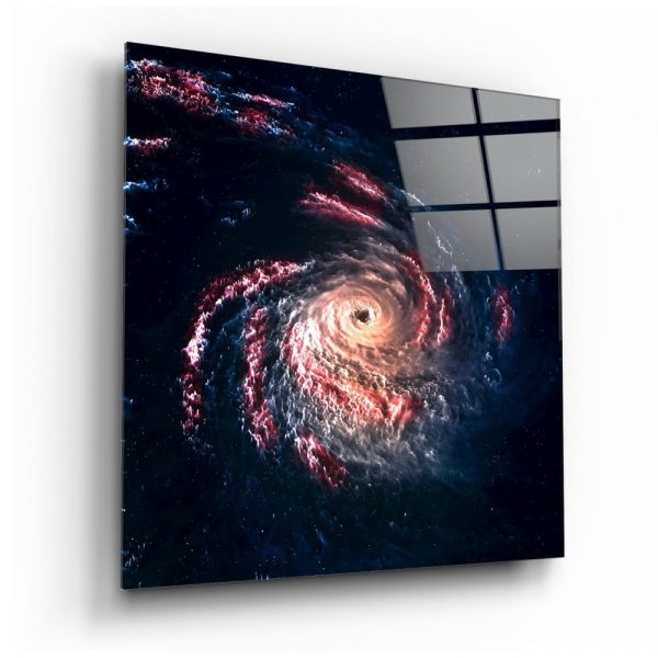 Sklenený obraz Insigne Black Hole, 100 x 100 cm