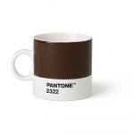 Hnedý hrnček Pantone Espresso, 120 ml